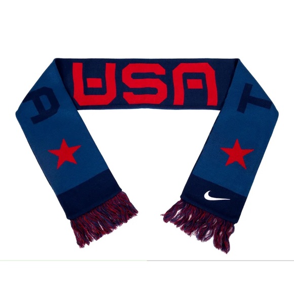 ✔️NIKE TEAM USA SPORTS SCARF WINTER SCARF - Picture 1 of 8